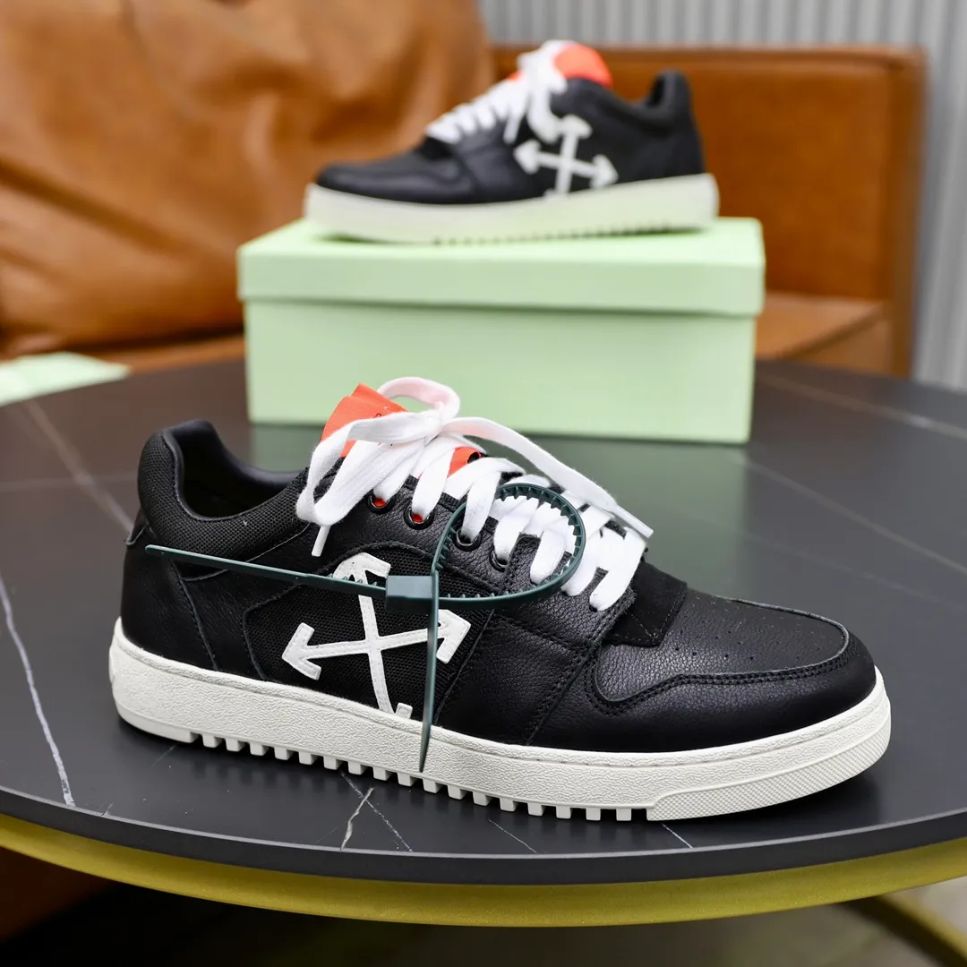 Men's shoes: 462💰💶【off-white】👫 Original one-to-one replica, high-end quality🥳The latest model has not been listed on the official website yet, the top version. Fabric: Imported original leather splicing Lining: Imported breathable mesh Outsole: Original rubber soft, light and wear-resistant Outsole Male 38-44 (customized for 45 and 46)